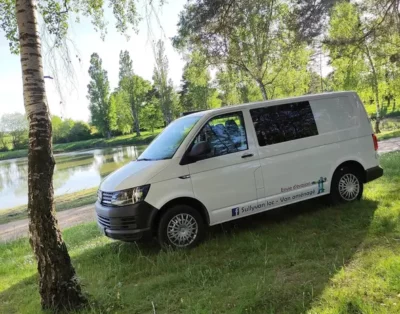 (Dept 26) Volkswagen T6 017KJ . Van aménagé 3 places carte grise et couchage