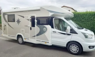 (42) Chausson Titanium 758 boite automatique/ Profilé 4 places carte grise et couchages