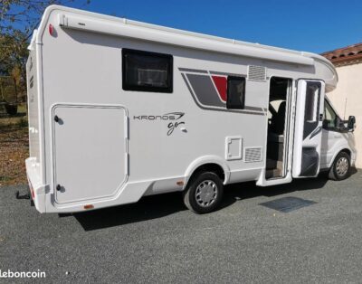 Espagne (Alicante) Roller team 265 kronos 265 TL/ Boite auto/ Profilé 5 places carte grise et 4 couchages
