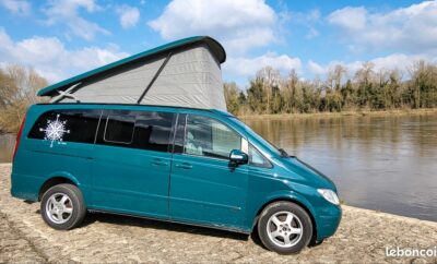 (Dept 49) Mercedes Wesfalia. Van aménagé 4 places carte grise et couchages