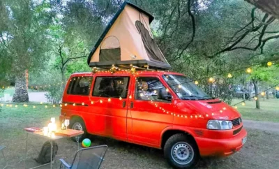 (Dept 20) Volkswagen Multivan (CE) . Van aménagé 5 places carte grise et 5 couchages