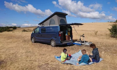 (Dept 12) Renault Trafic L2H1 boite auto. van aménagé 4 places